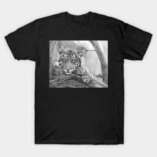 Lazing on a Sunny Afternoon tiger cub T-Shirt